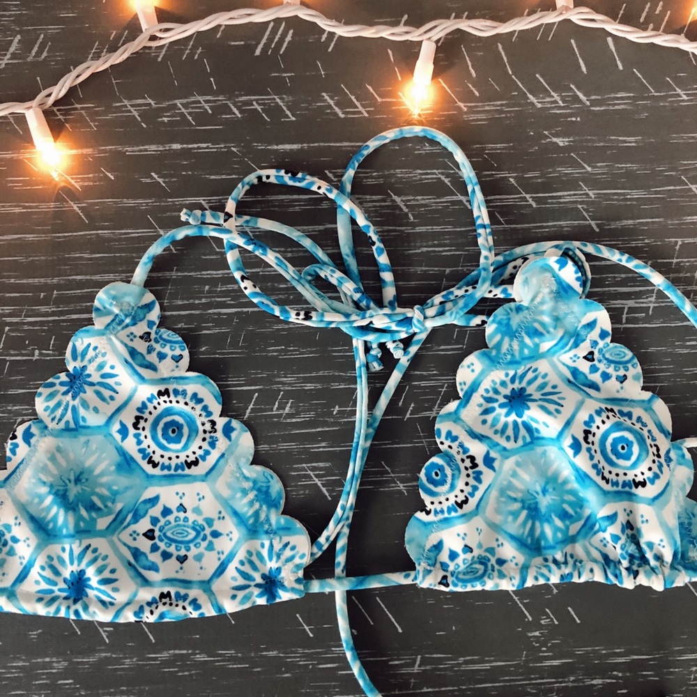 lovers + friends bikini top